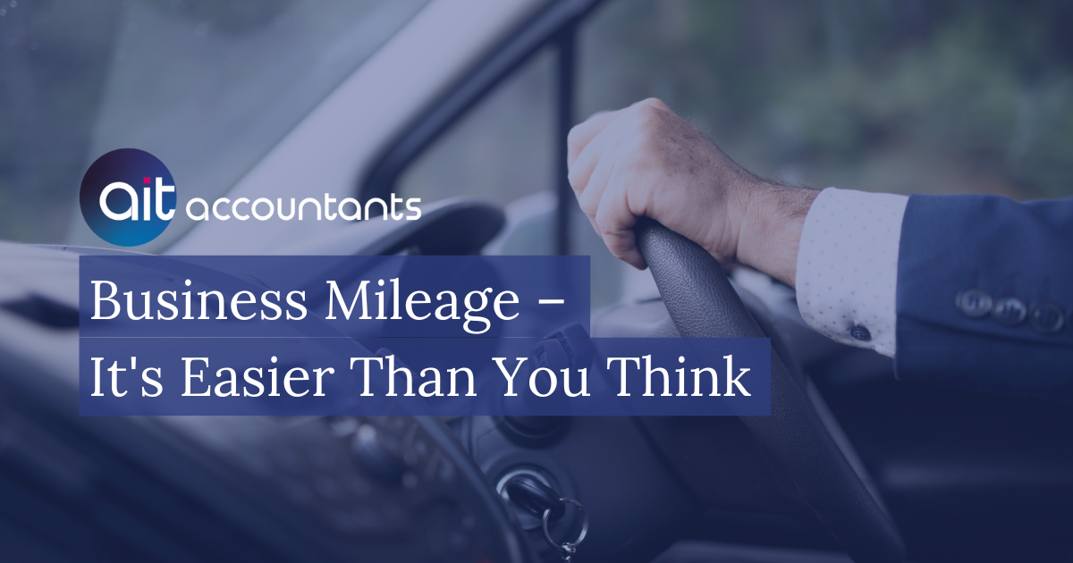 Business Mileage It's Easier Than You Think AIT Accountants